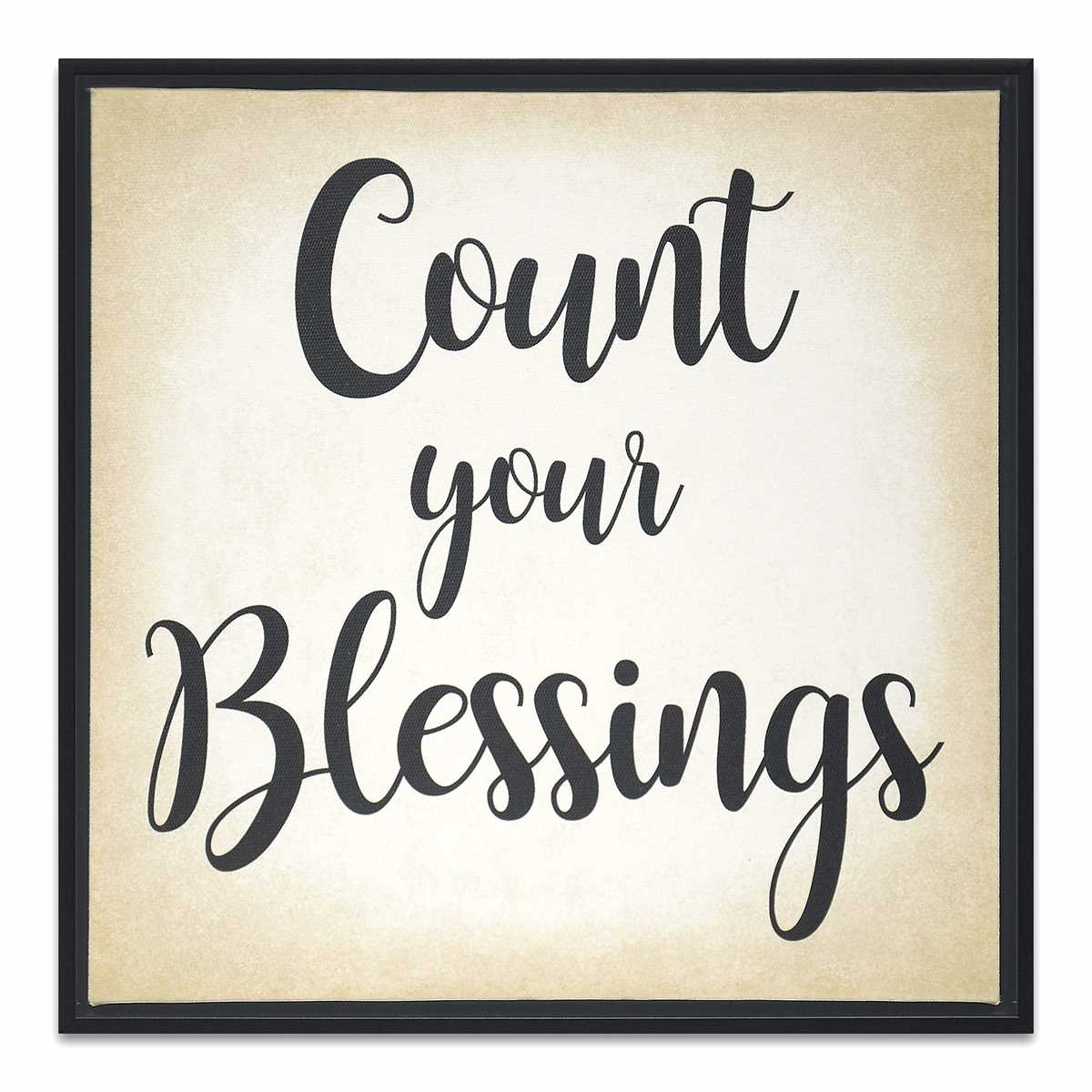 count your blessings printable