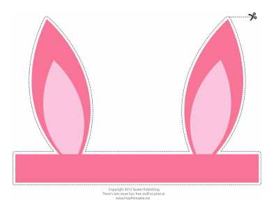 easter bunny ears printable