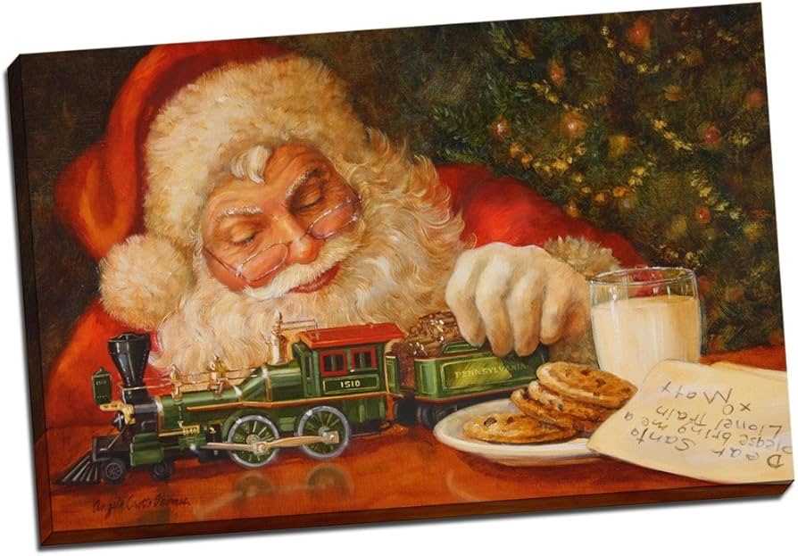 large santa printable