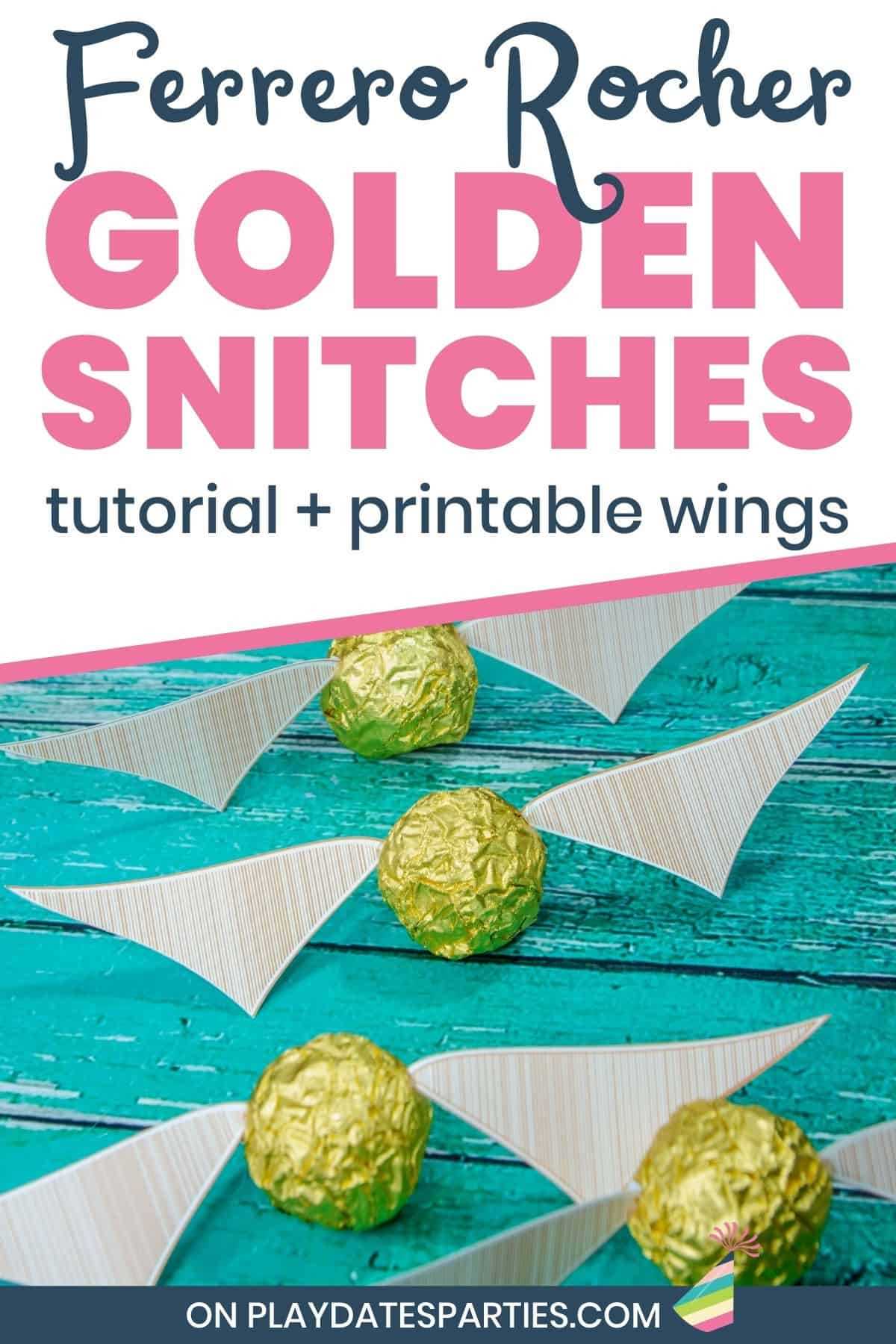 golden snitch wing printable