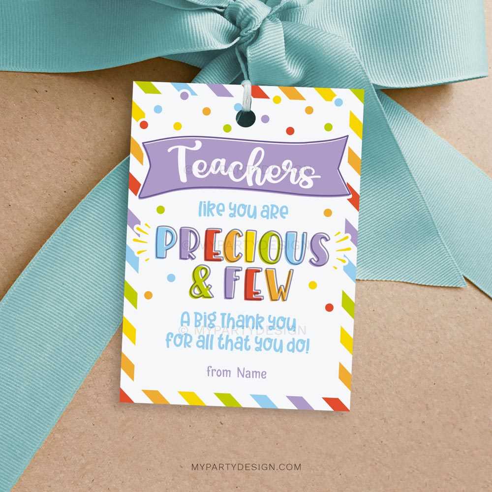 teacher appreciation printable labels