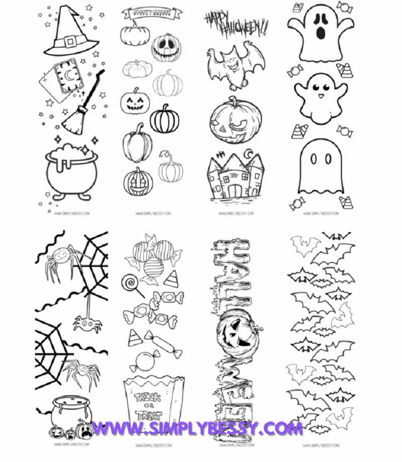 cut out printable halloween crafts