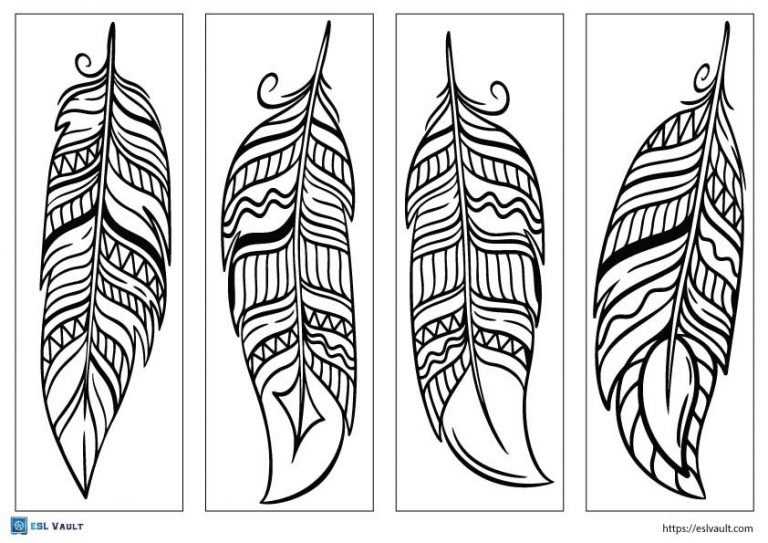 cute free printable bookmarks to color