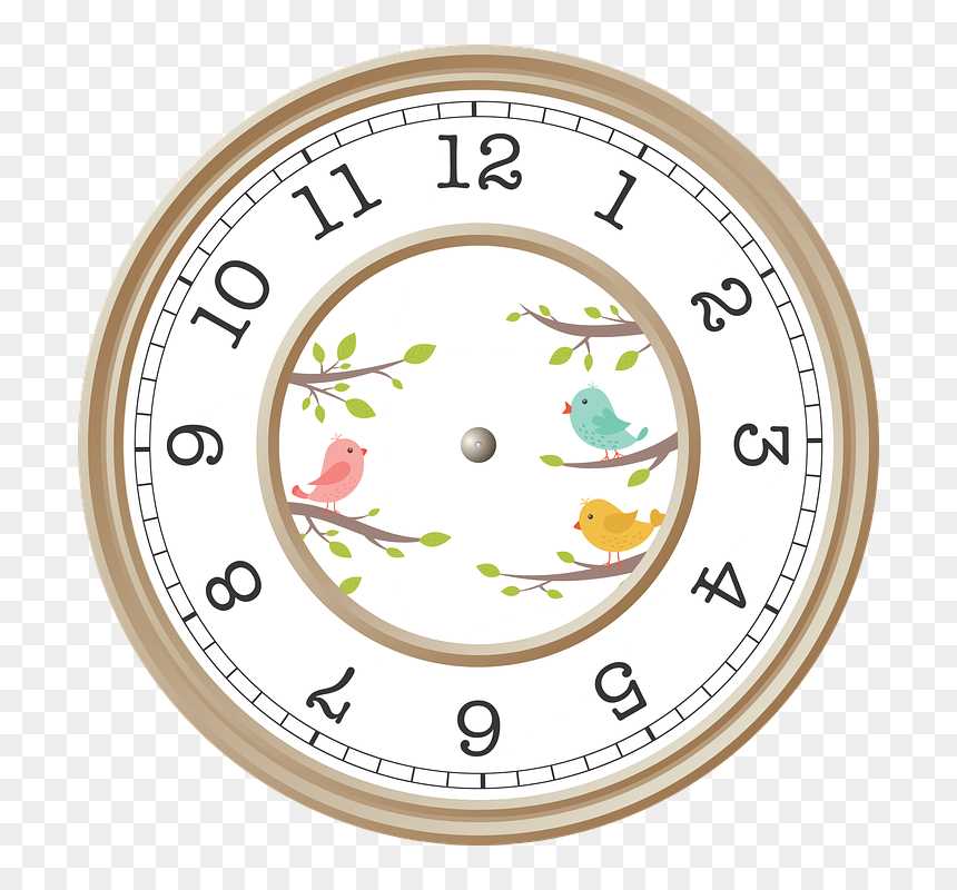 cute printable clock face