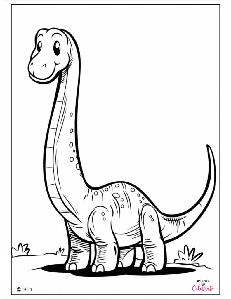 printable dinosaur coloring pages