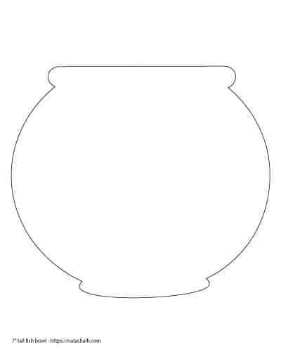 free printable fish bowl template