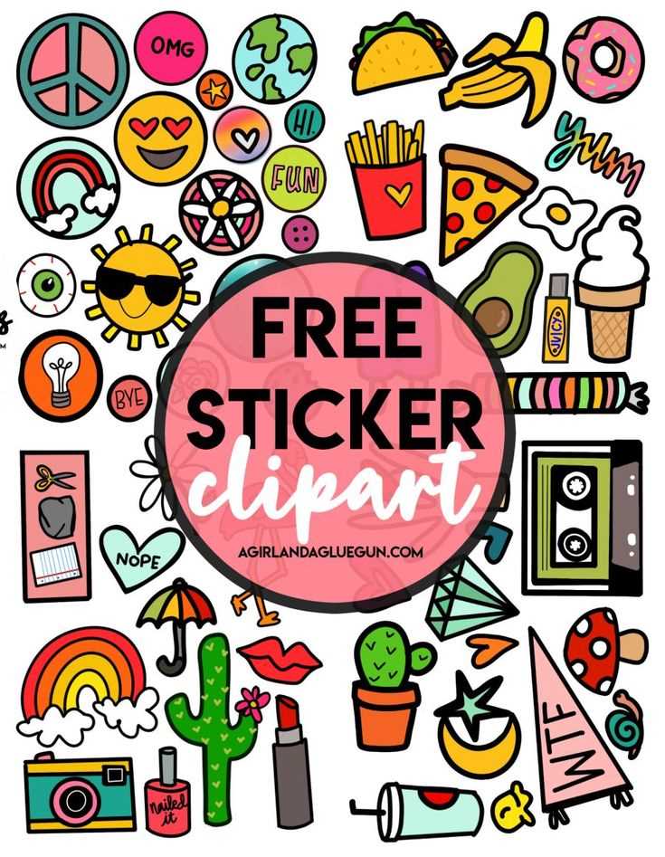 free sticker printables