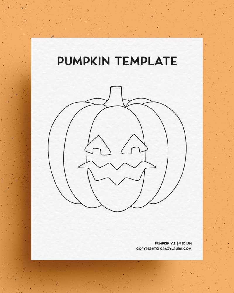 small pumpkin printable templates