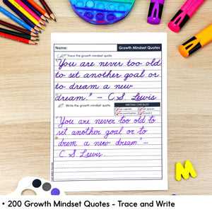 daily handwriting practice contemporary cursive teacher edition printables