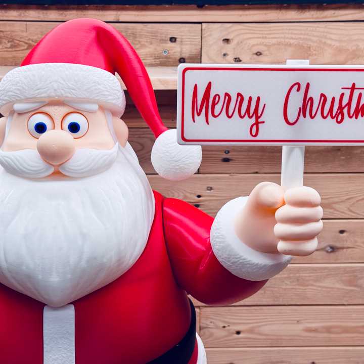 large santa printable