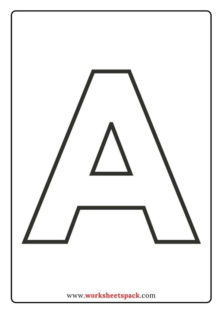 printable letters of the alphabet free