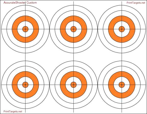 free printable targets for shooting practice
