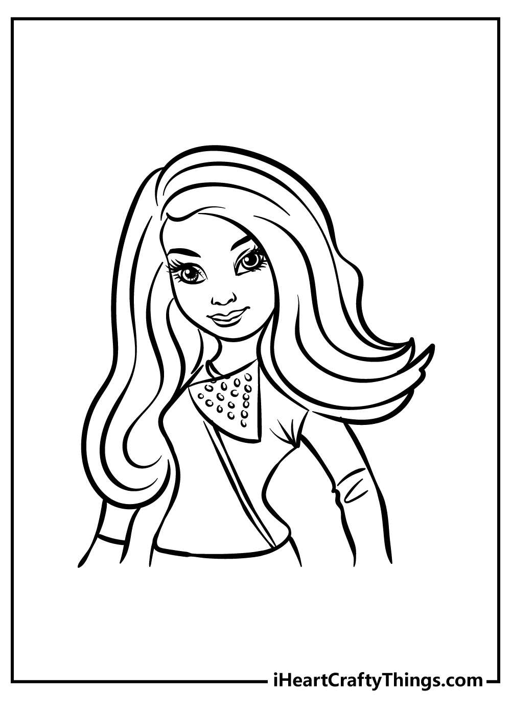 descendants coloring pages free printable