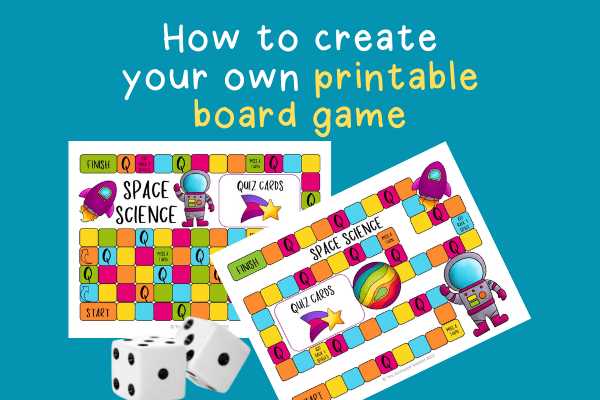 board game printable