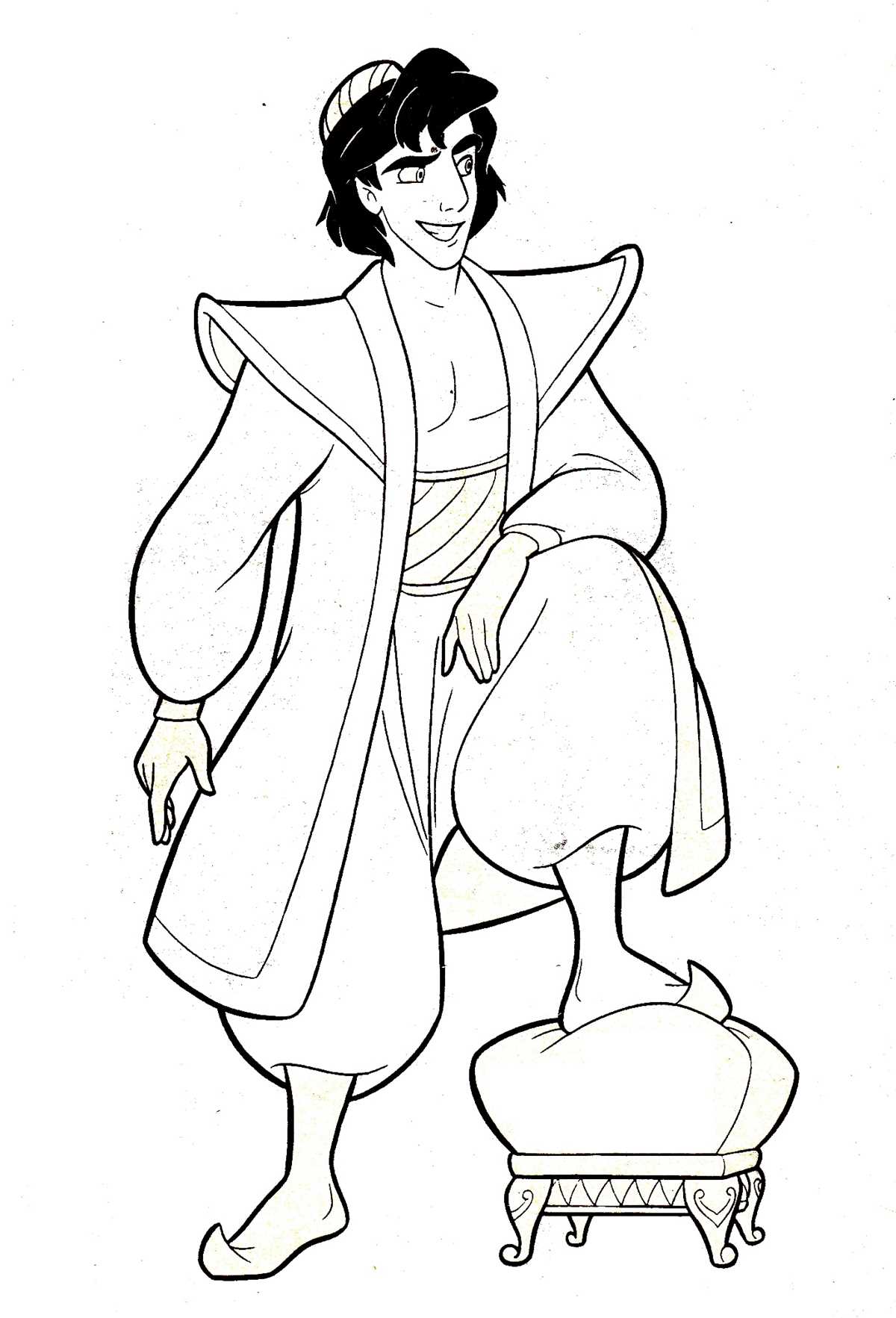 disney characters printable coloring pages