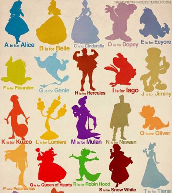 disney letters printable