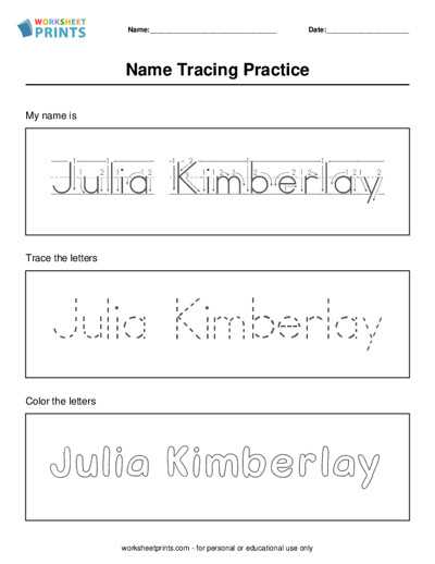 printable name tracing free