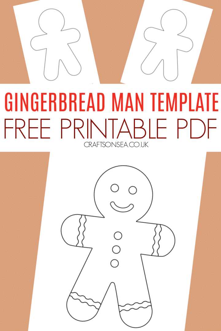 gingerbread printable free