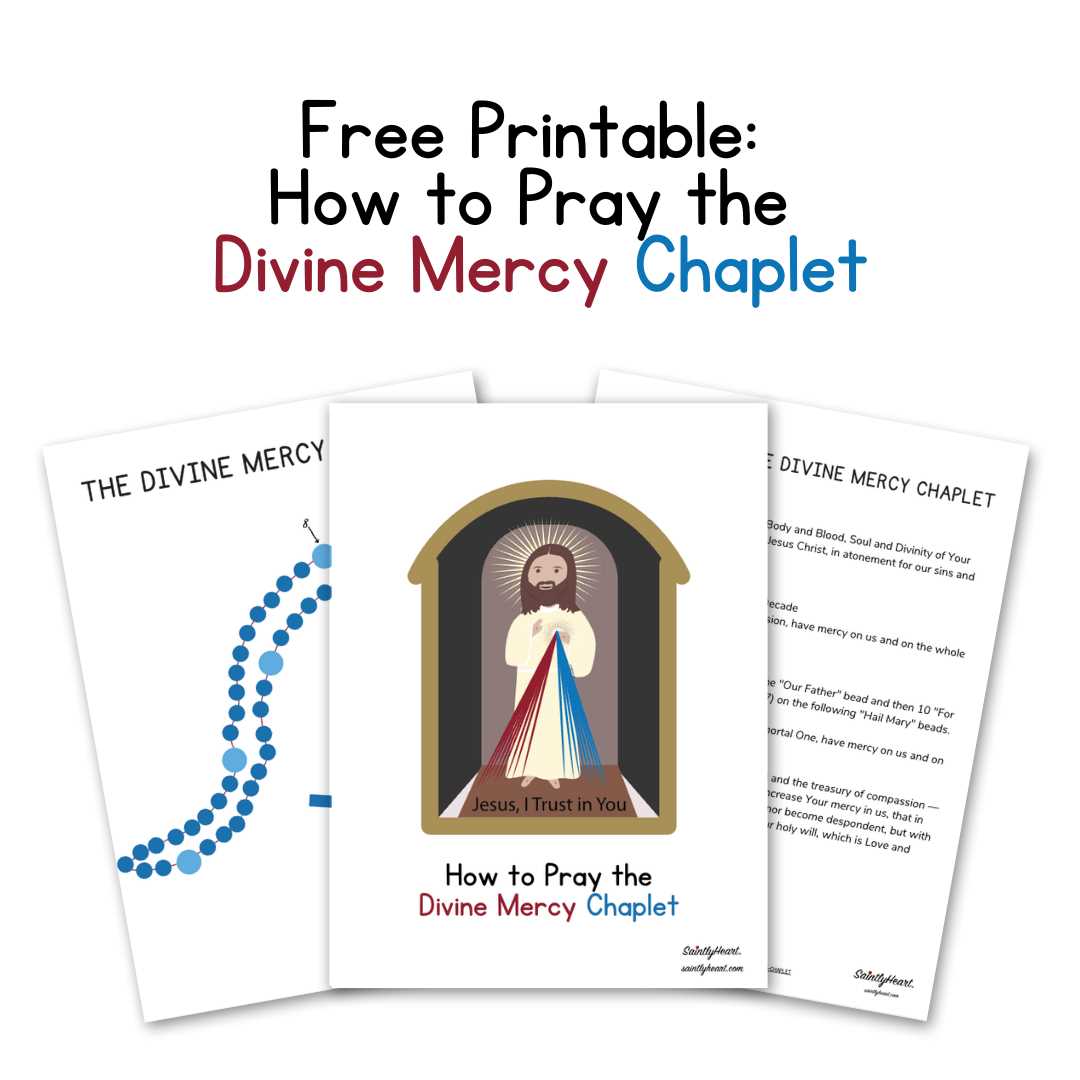 printable divine mercy chaplet