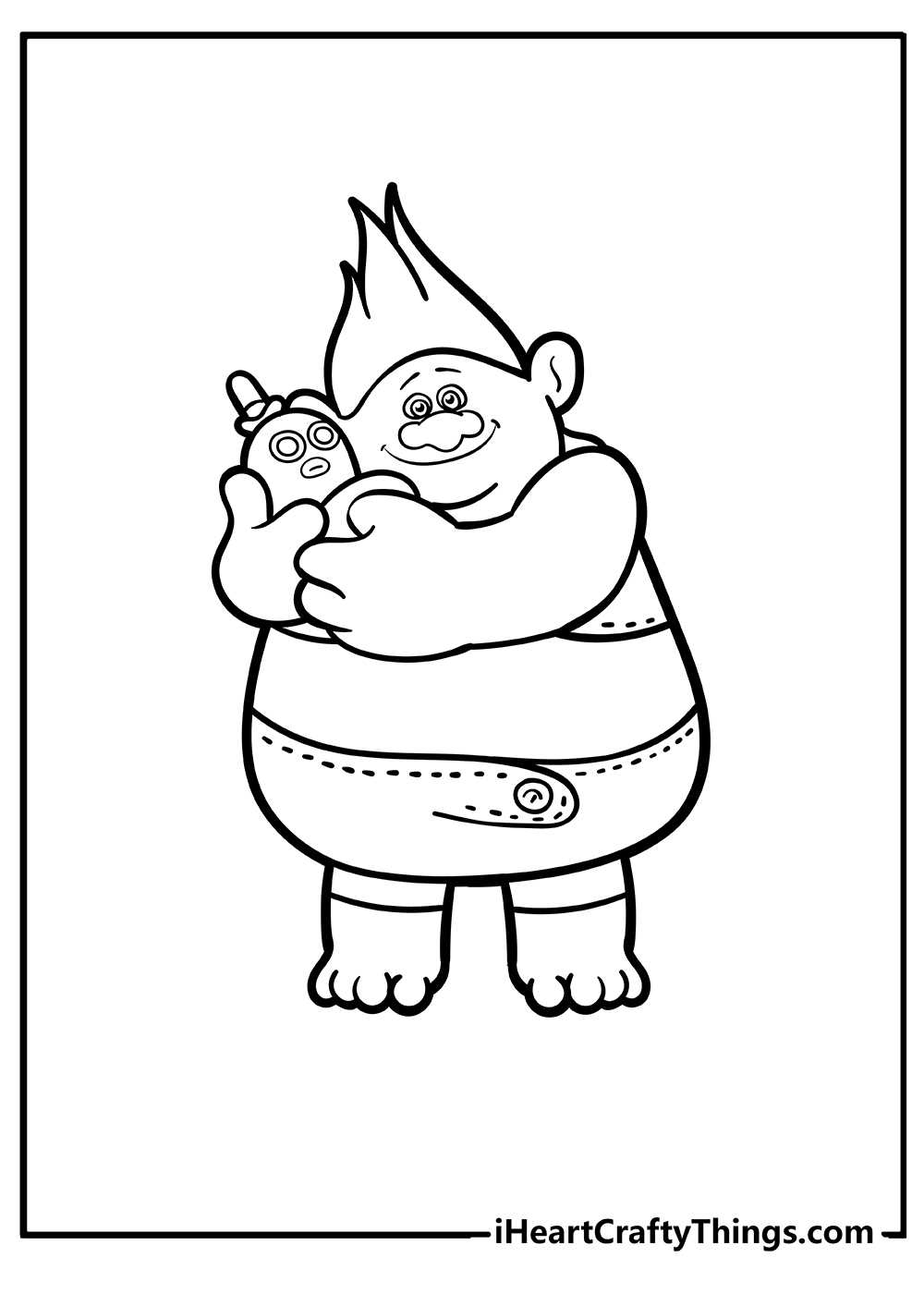 trolls free printable coloring pages