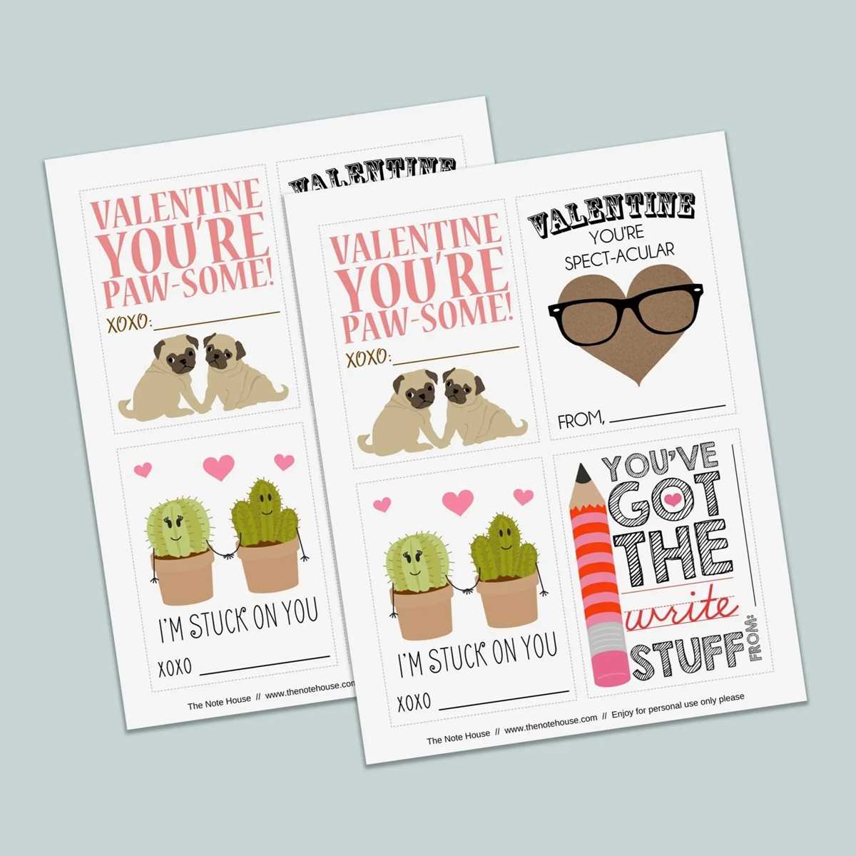 valentines cards printable