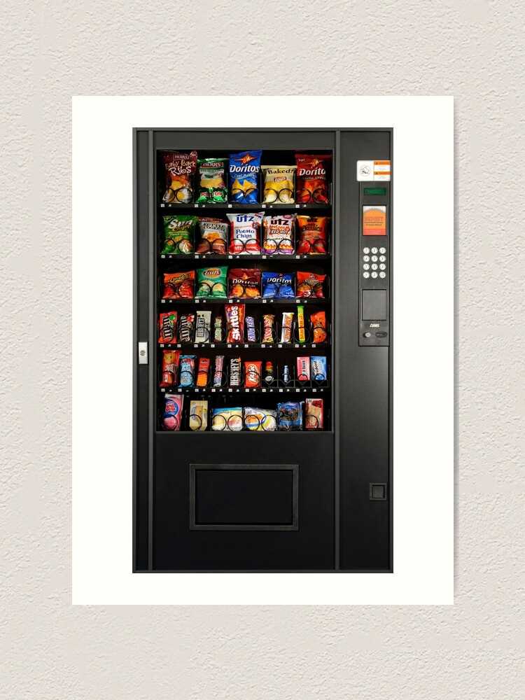 printable vending machine