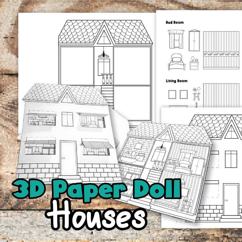 doll house printables free