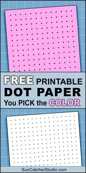 dot grid paper printable