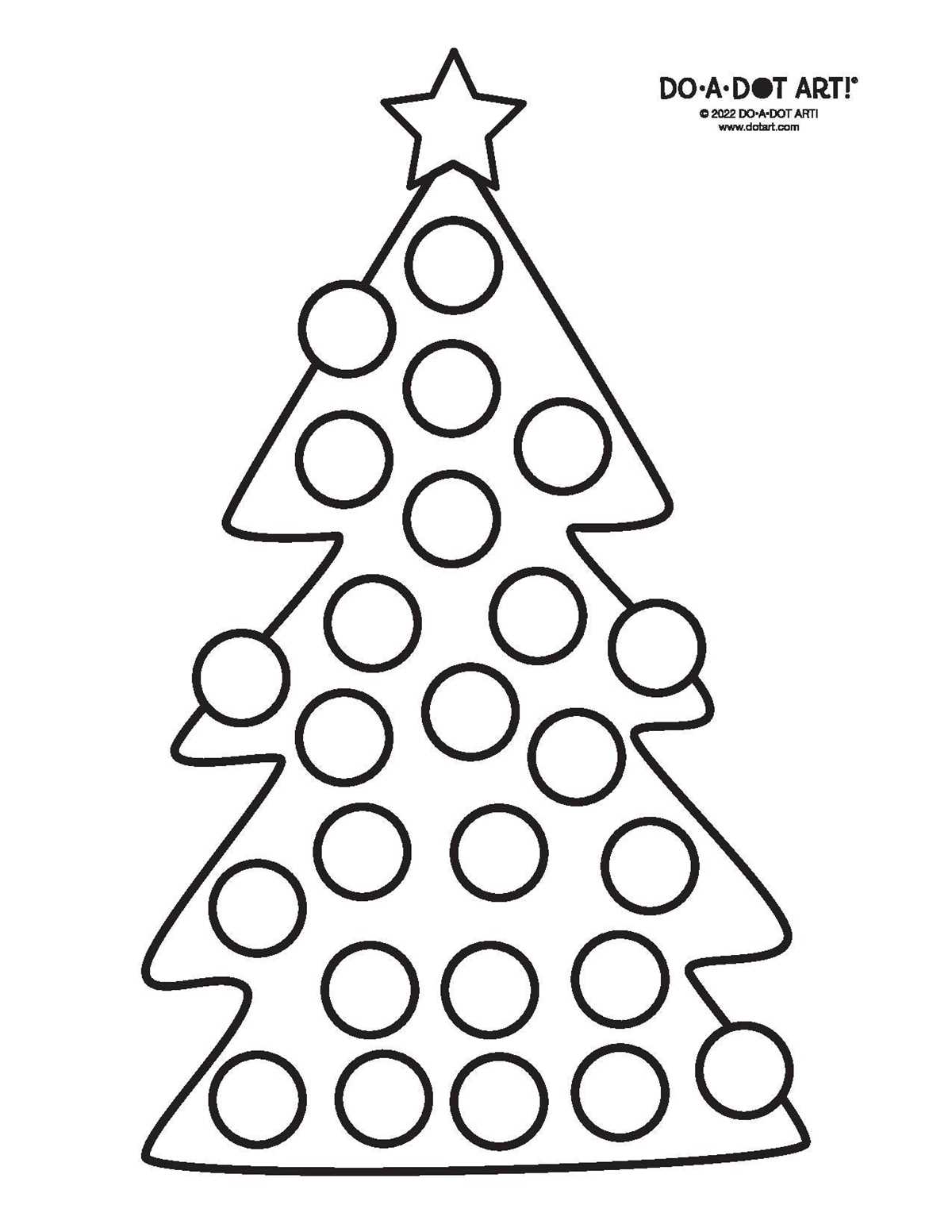 dot painting free printables
