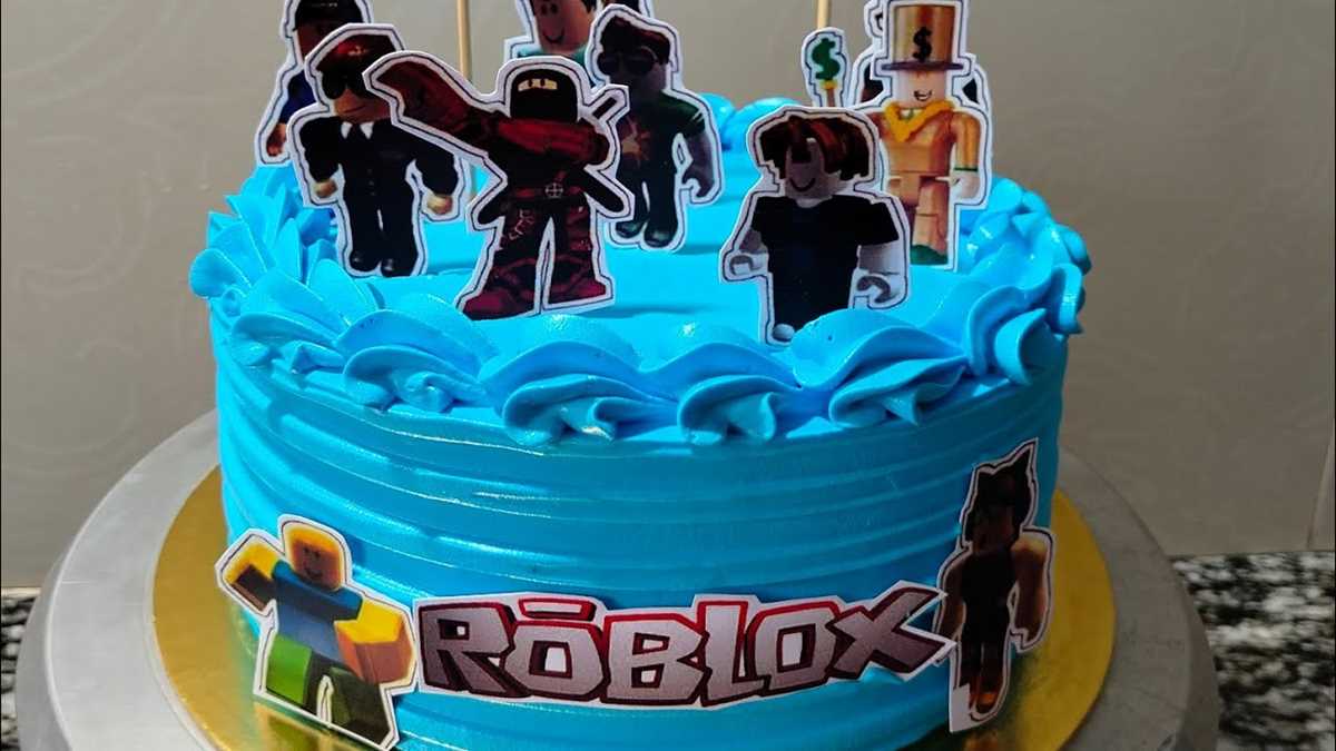 roblox cake topper printable
