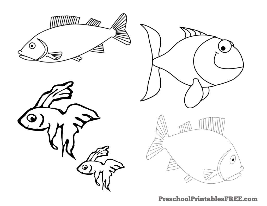 dr seuss fish printable