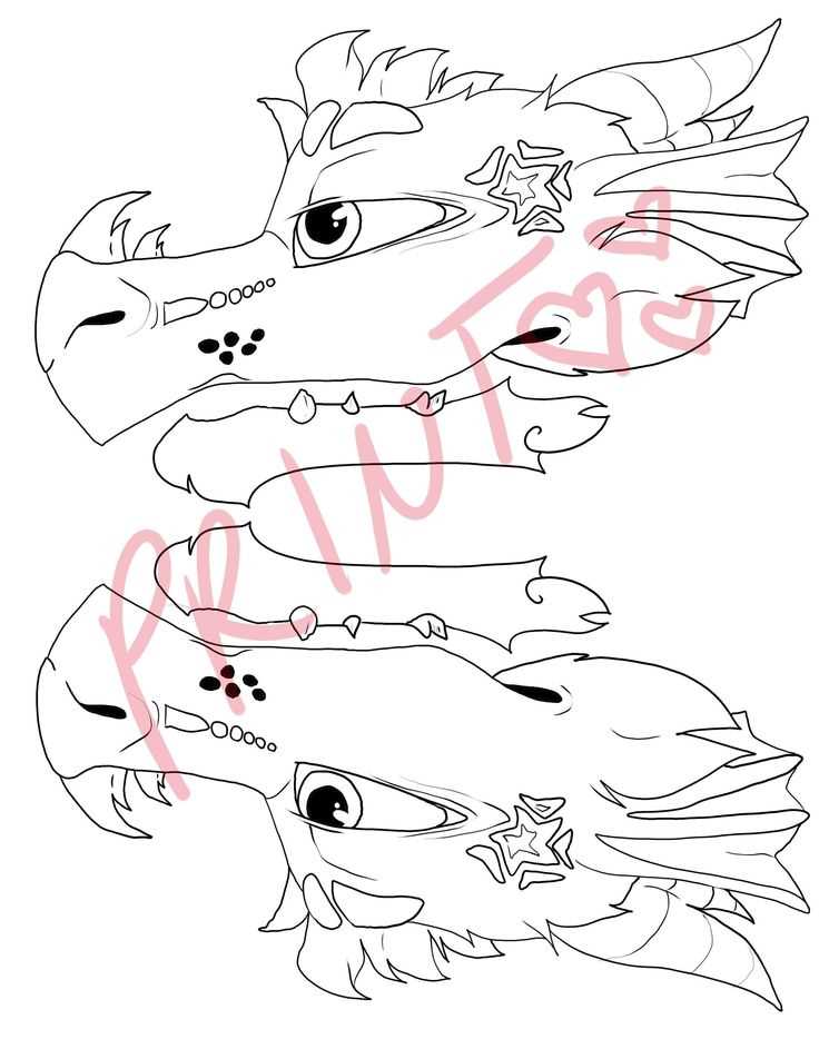 dragon puppet printable