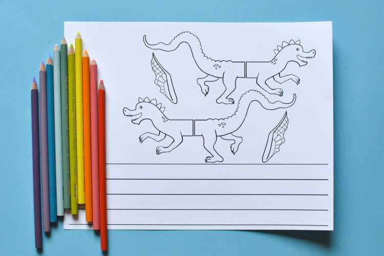 dragon puppet printable