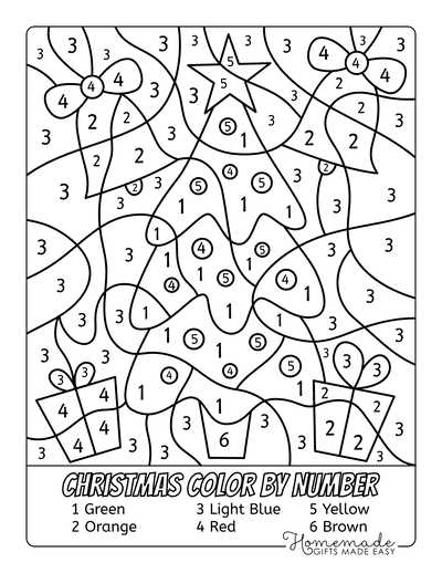 draw by numbers printable