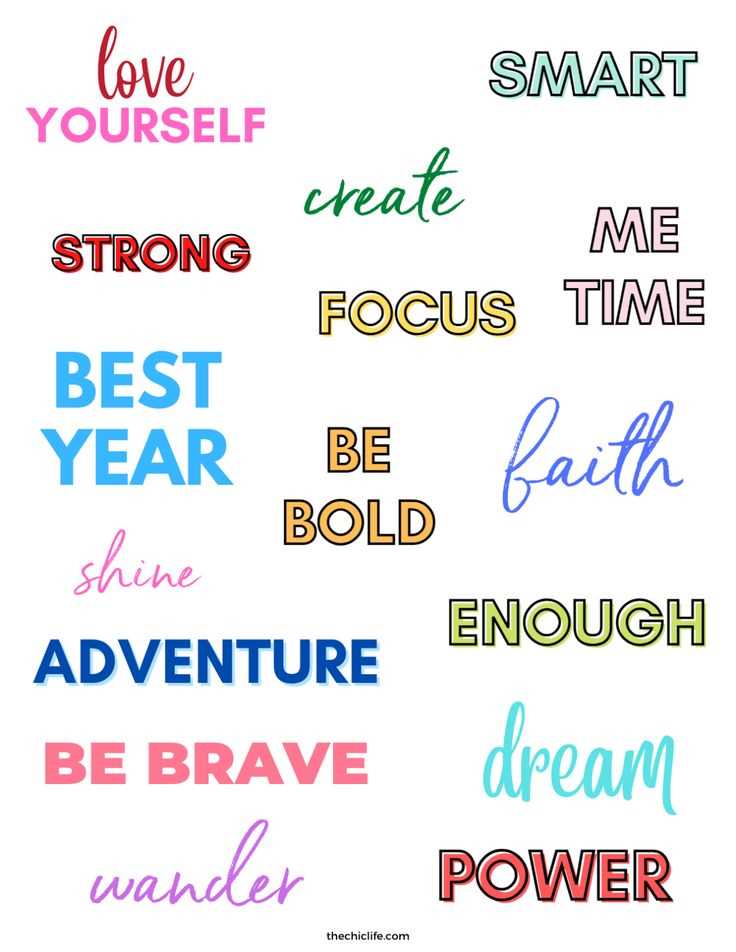 dream board printables