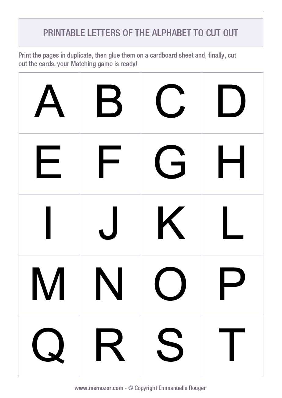 large printable abc letters