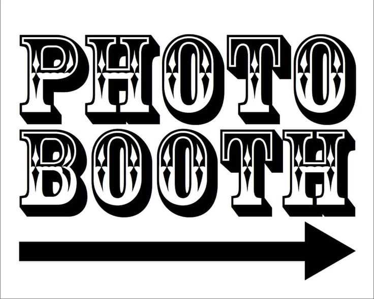 photo booth sign printable