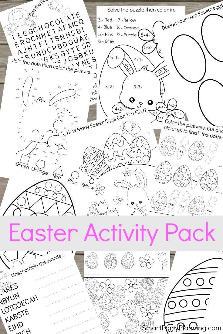 easter activities printable