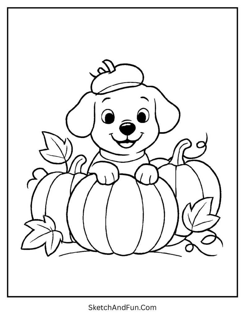 dog coloring pictures printable