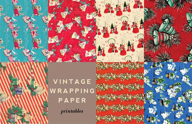printable wrapping paper