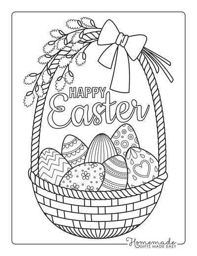 easter egg printable coloring sheets