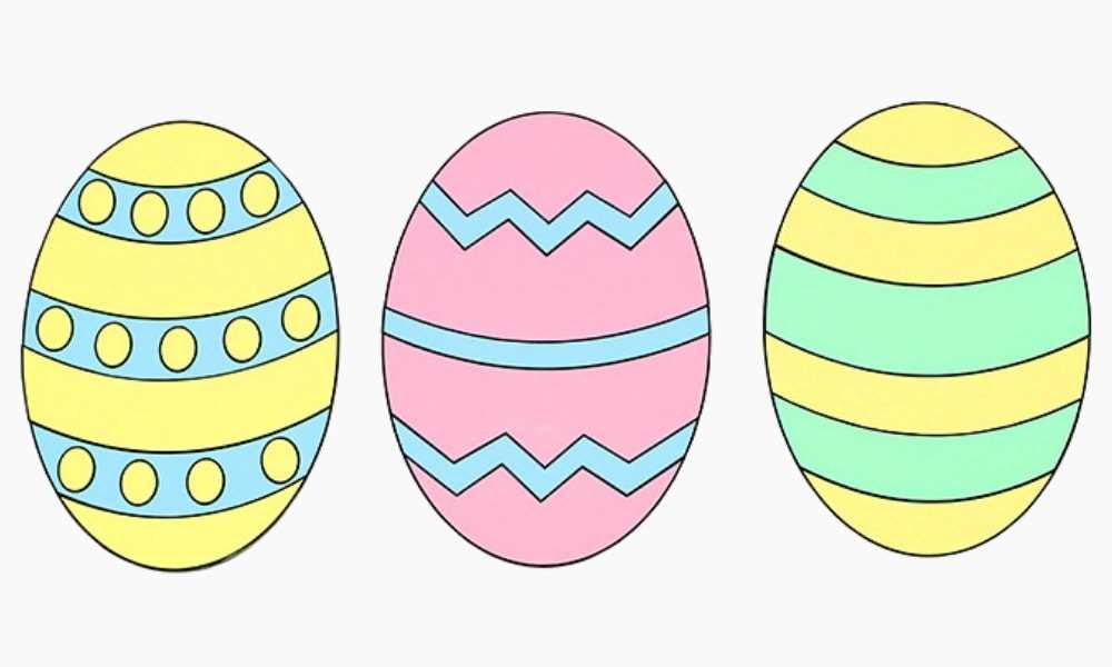 easter eggs printable patterns