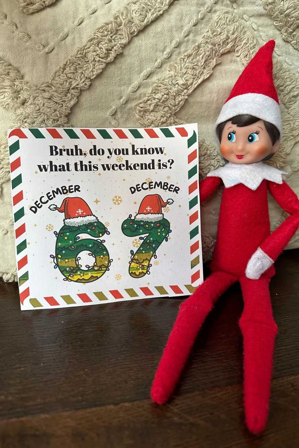easy elf on the shelf printable props