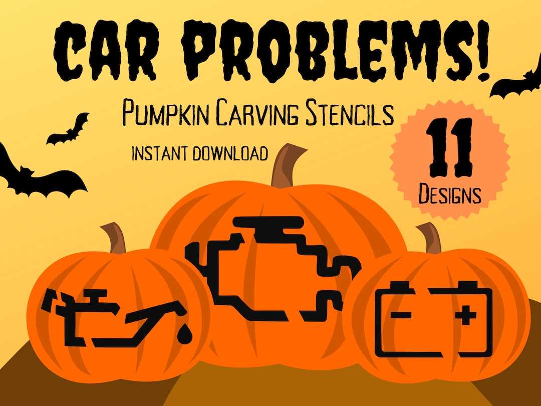 easy pumpkin printable stencils