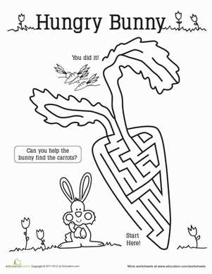 printable mazes for preschoolers