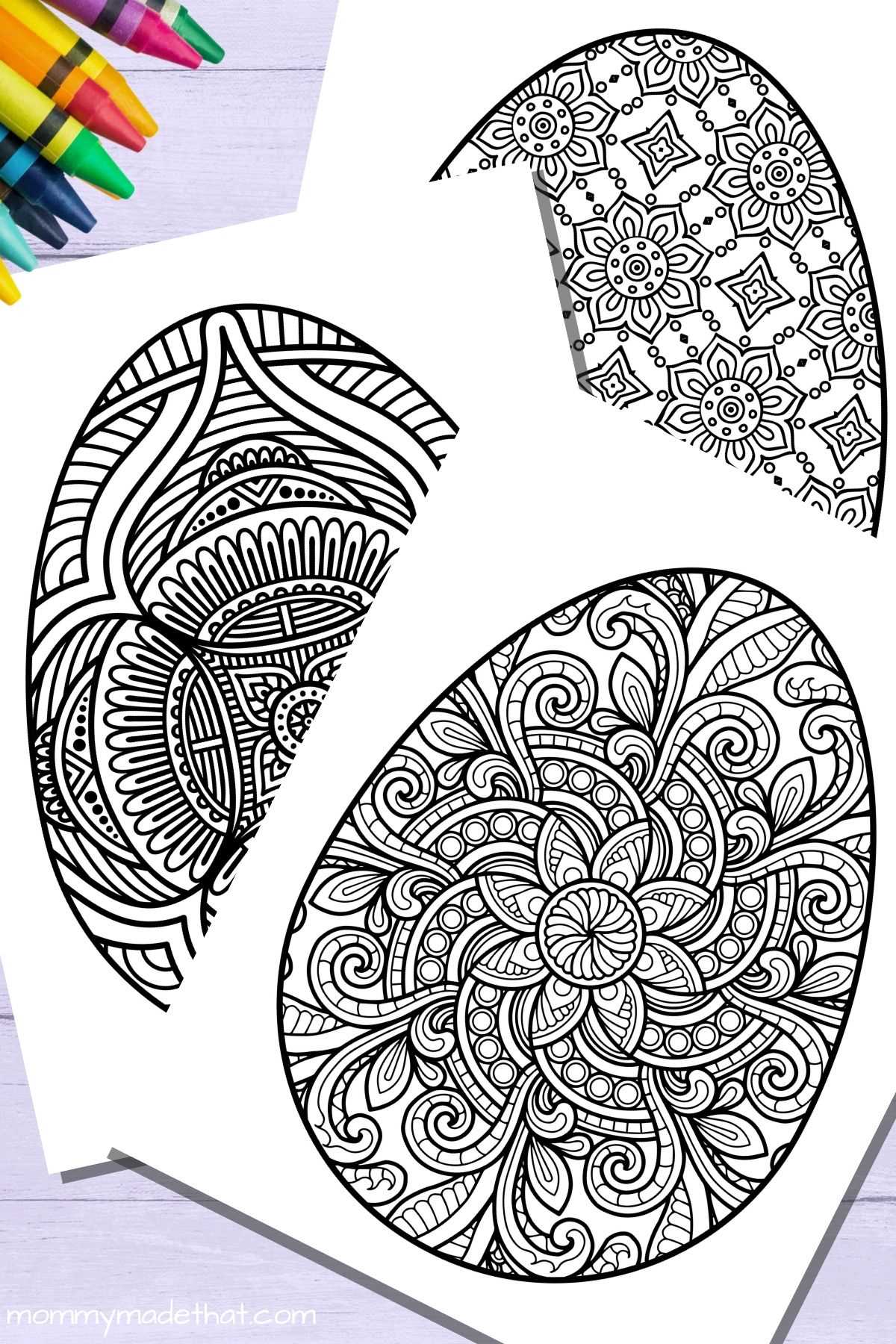 egg coloring pages printable