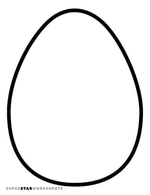 egg pattern printable