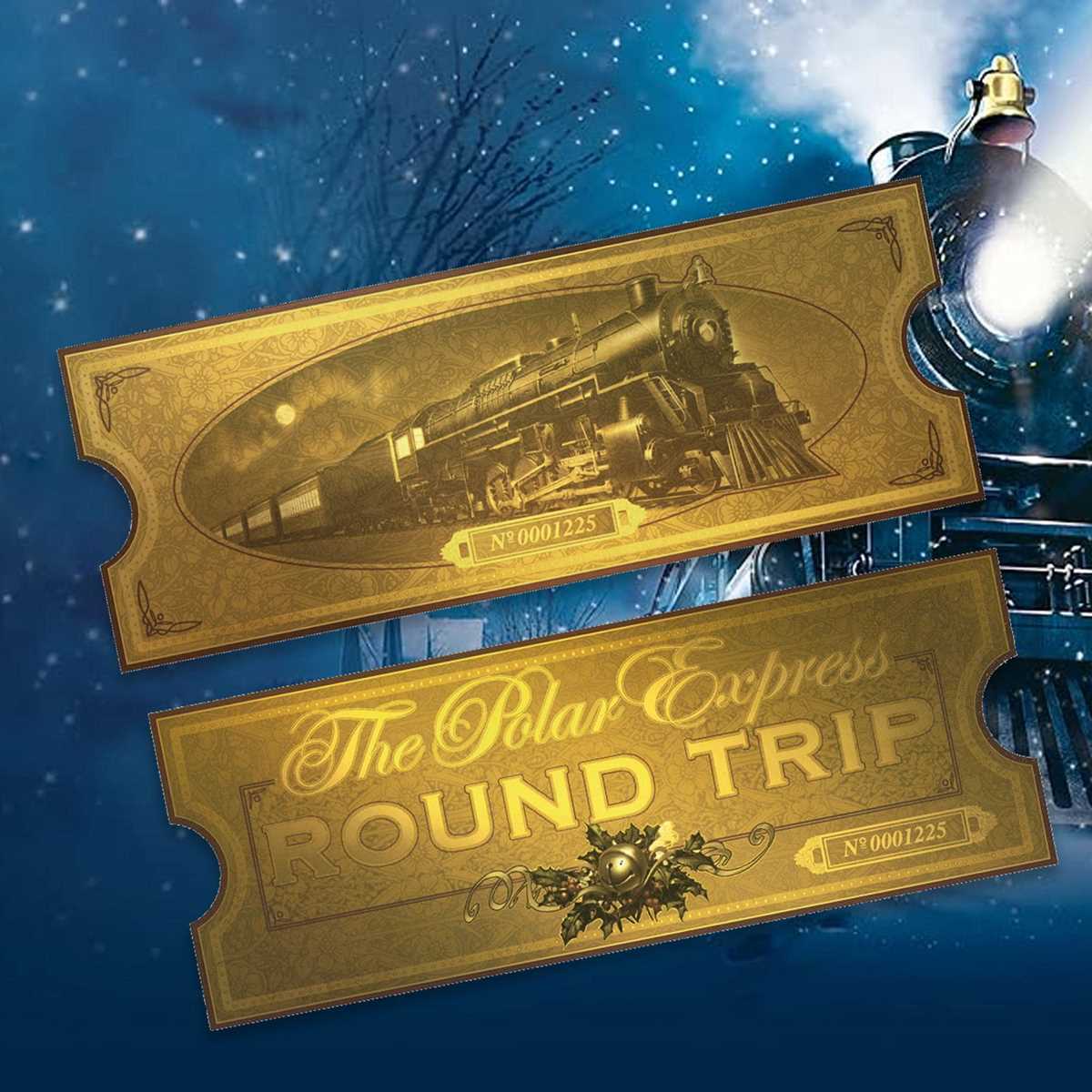 polar express printable tickets