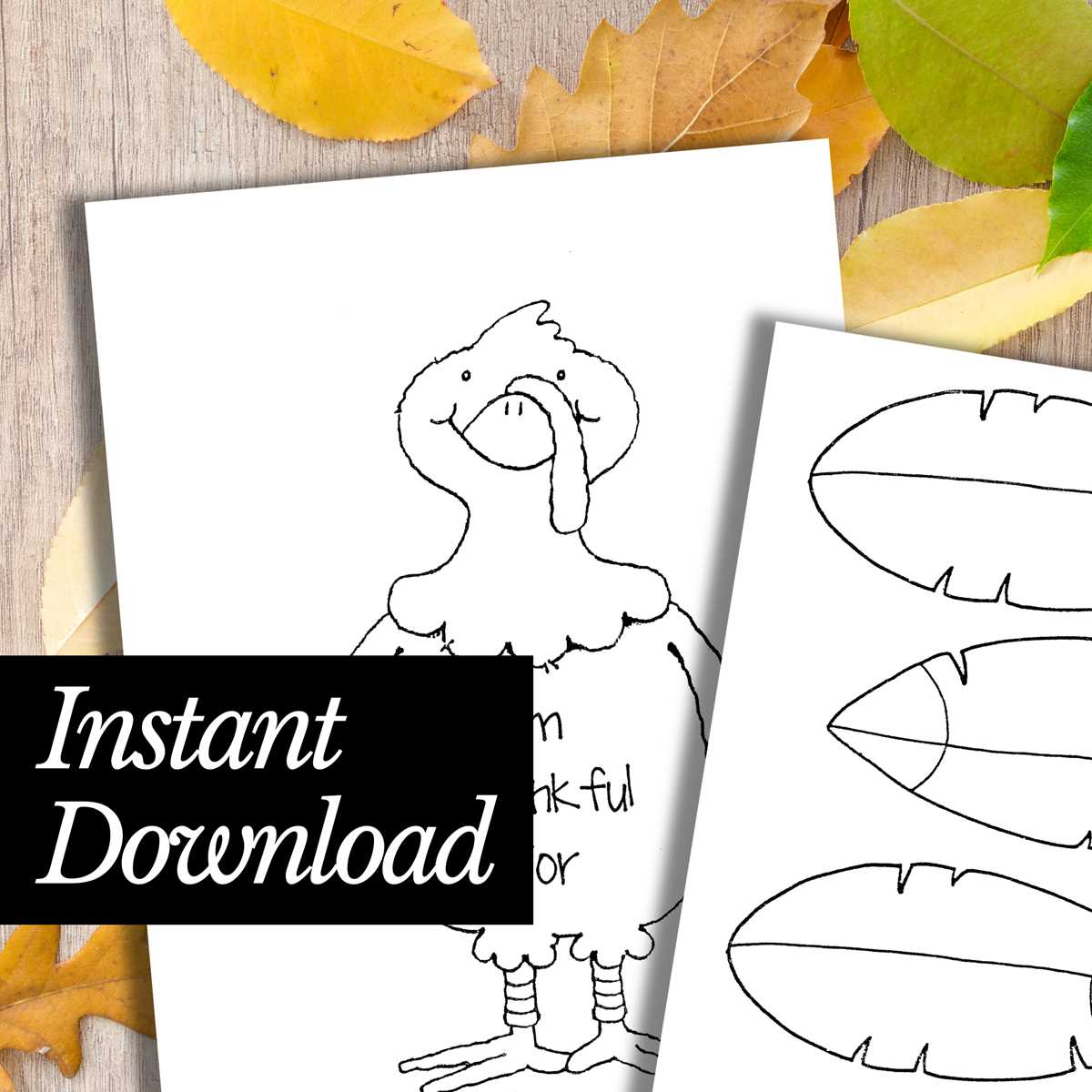 turkey coloring page free printable