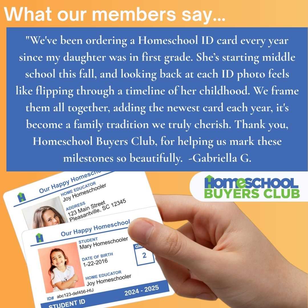 free printable homeschool id cards